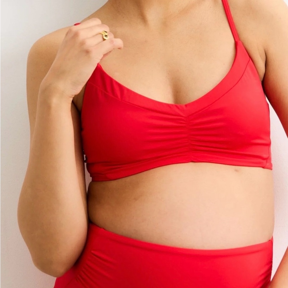 NWT! Hatch Zanzibar Women's Bikini Top and Bottom Set - Maternity Size M